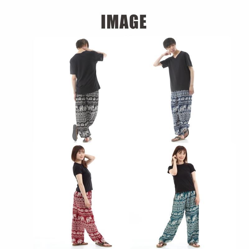 アジアンパンツ サルエルパンツ アラジンパンツ エスニック メンズ レディース タイパンツ ユニセックス AP-SR1876 G