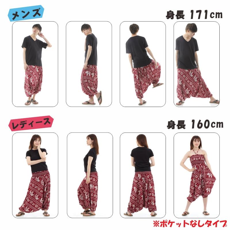 サルエルパンツ メンズ レディース アラジンパンツ レーヨン タイパンツ ユニセックス オールインワン PS-SR1879 G