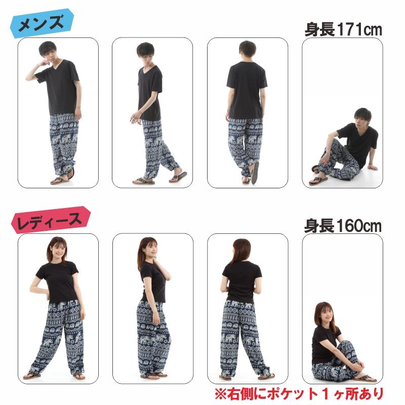 アジアンパンツ サルエルパンツ アラジンパンツ エスニック メンズ レディース タイパンツ ユニセックス AP-SR1876 M