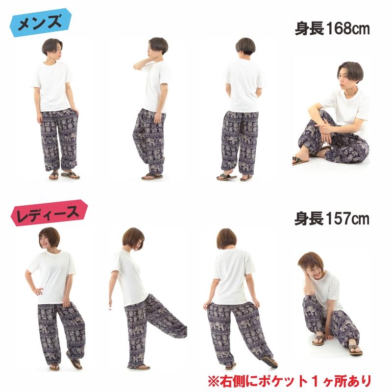 アジアンパンツ サルエルパンツ アラジンパンツ エスニック メンズ レディース AP1201-F タイパンツ ユニセックス G
