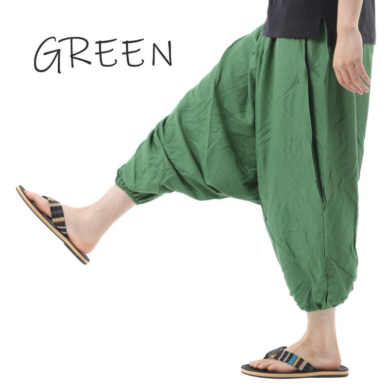 サルエルパンツ レーヨン製 テロテロ仕様 アラジンパンツ タイパンツ メンズ レディース ユニセックス エスニック アラジン G