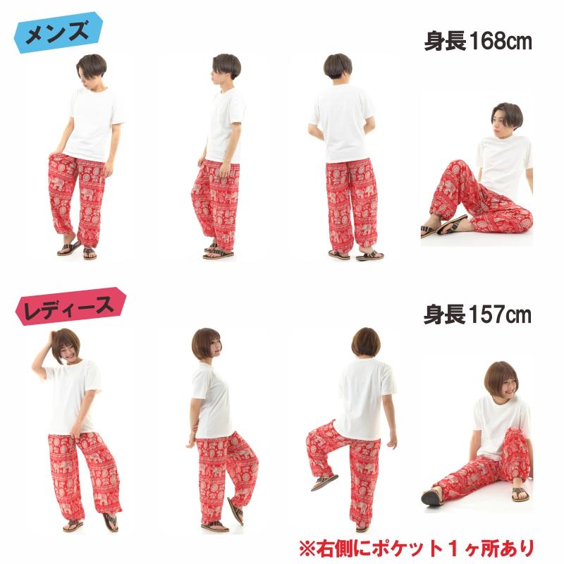 アジアンパンツ サルエルパンツ アラジンパンツ エスニック メンズ レディース AP1201-F タイパンツ ユニセックス G