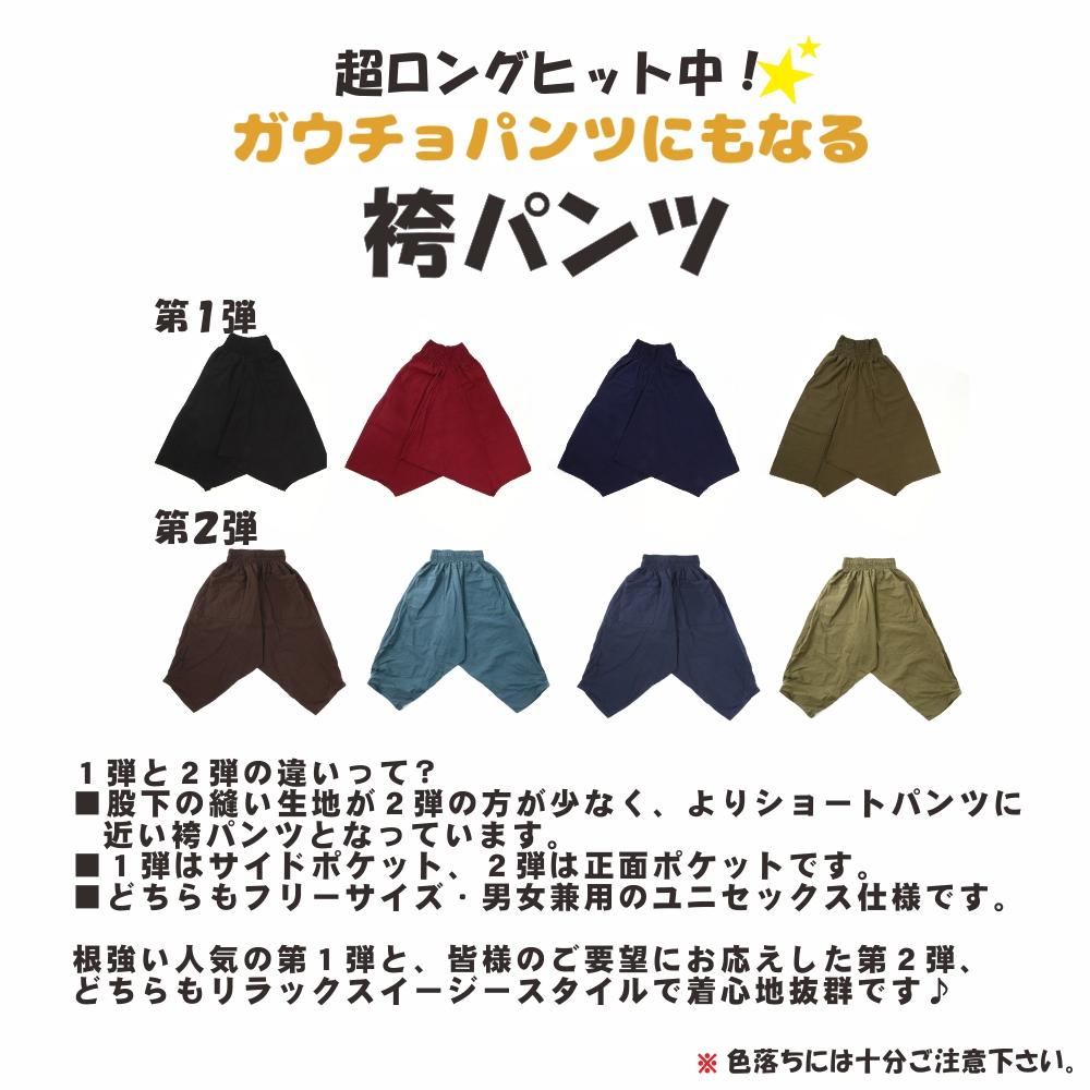 ガウチョパンツ 袴パンツ メンズ レディース エスニック サルエルパンツ アラジンパンツ ユニセックス　＜第２弾＞ G