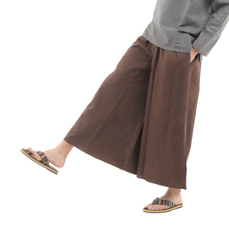 タイパンツ ゴム仕様 無地 ワイドパンツ ユニセックス メンズ レディース エスニック アジアン レーヨン サルエルパンツ アラジン アジアン エスニックパンツ ファッション タイパンツ M