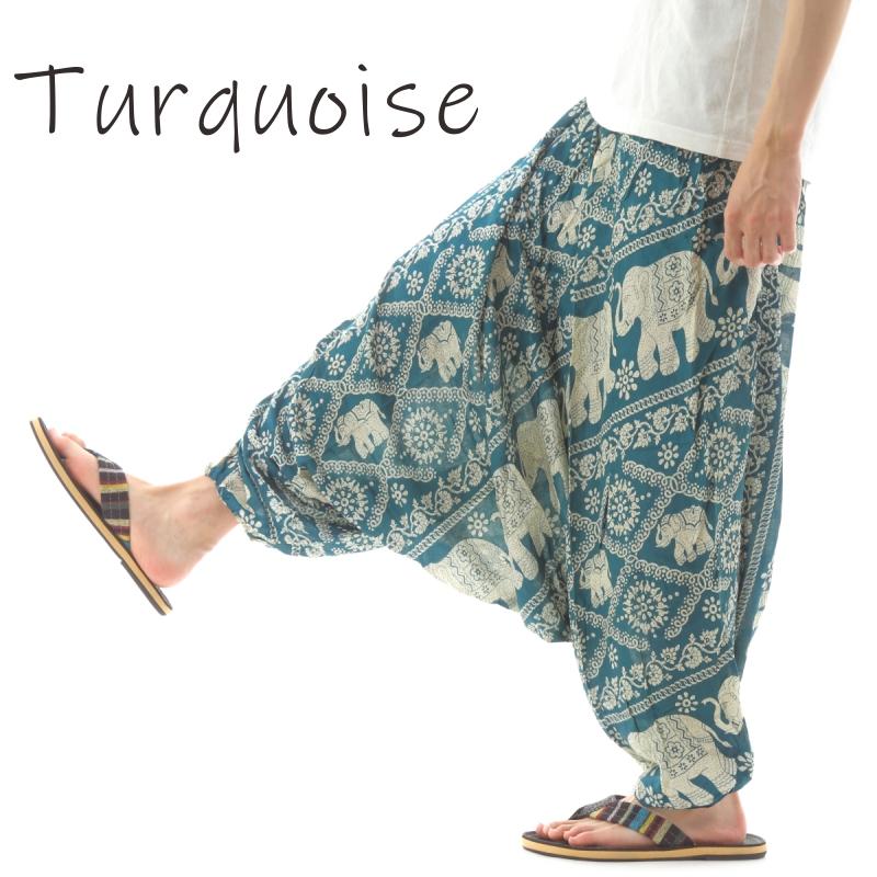サルエルパンツ メンズ レディース アラジンパンツ レーヨン   タイパンツ ユニセックス オールインワン PS-JD1708 G
