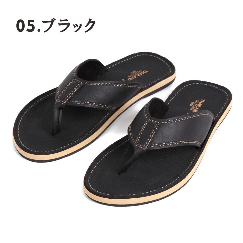 [沖縄技研] [OKI（オキ）] エスニック サンダル レザー メンズ レディース アジアン トングサンダル