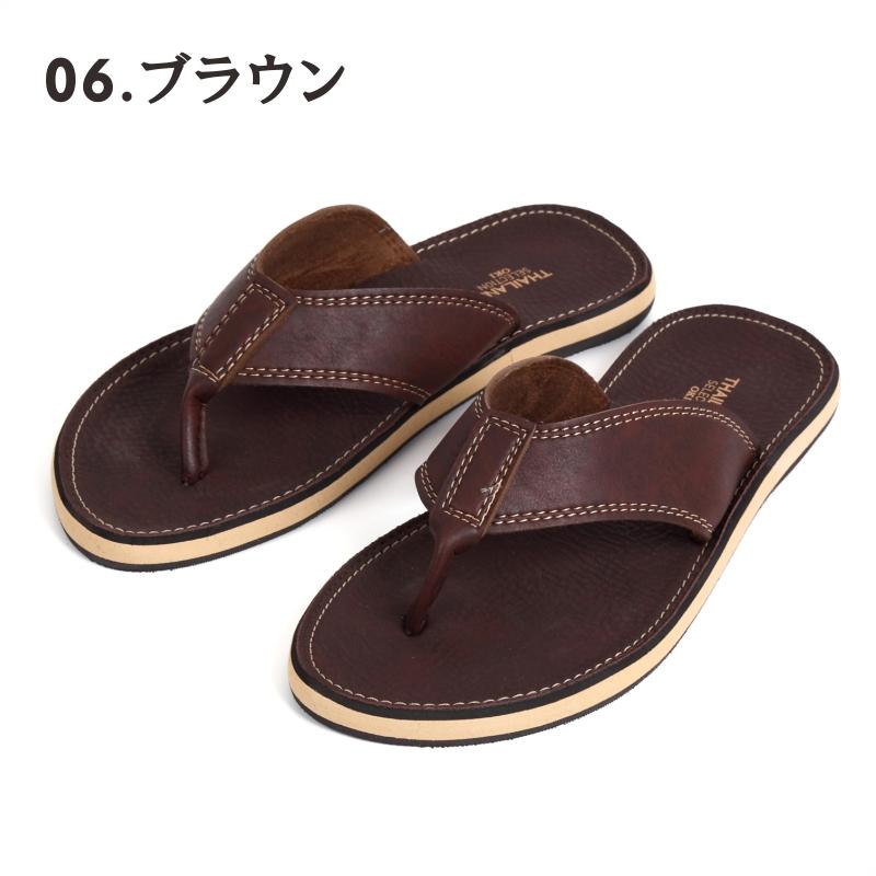 [沖縄技研] [OKI（オキ）] エスニック サンダル レザー メンズ レディース アジアン トングサンダル