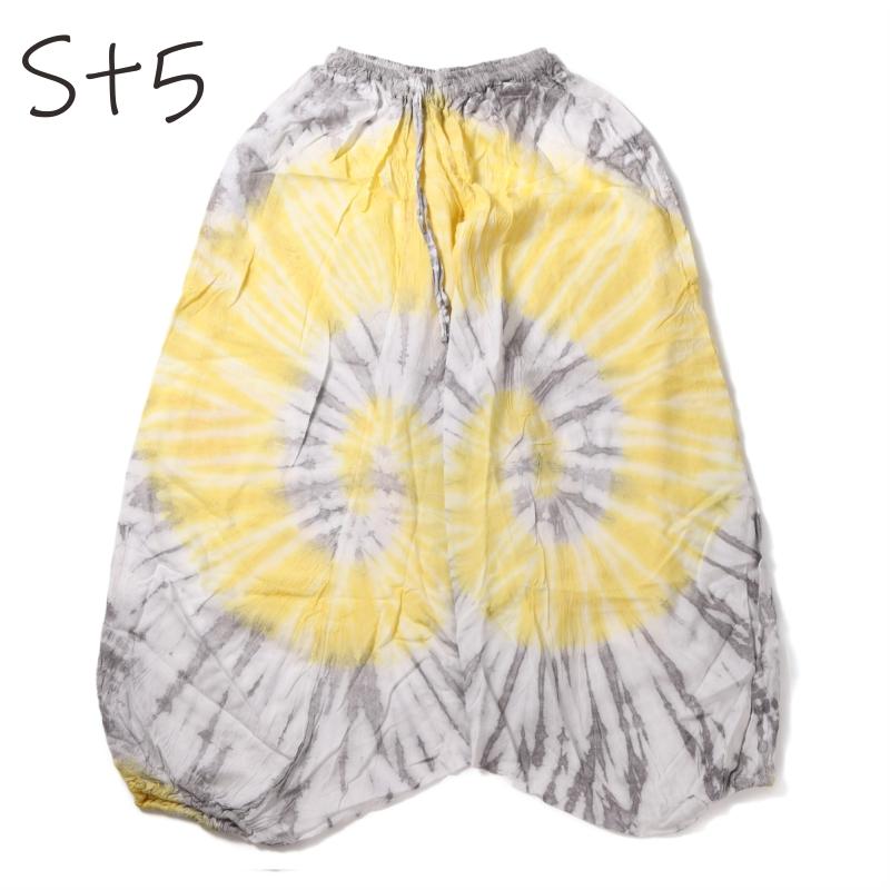 タイダイ サルエルパンツ アラジンパンツ メンズ レディース タイパンツ アジアンパンツ TD-ST M