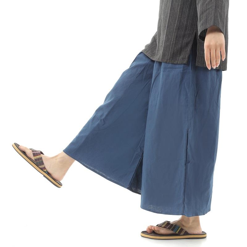 タイパンツ ゴム仕様 無地 ワイドパンツ ユニセックス メンズ レディース エスニック アジアン レーヨン サルエルパンツ アラジン アジアン エスニックパンツ ファッション タイパンツ M