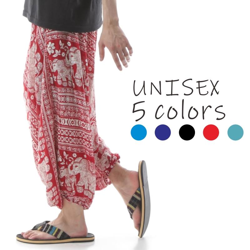 サルエルパンツ メンズ レディース アラジンパンツ レーヨン   タイパンツ ユニセックス オールインワン PS-SR1524 M